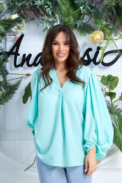 Блуза Anastasia 512 мята - фото 1