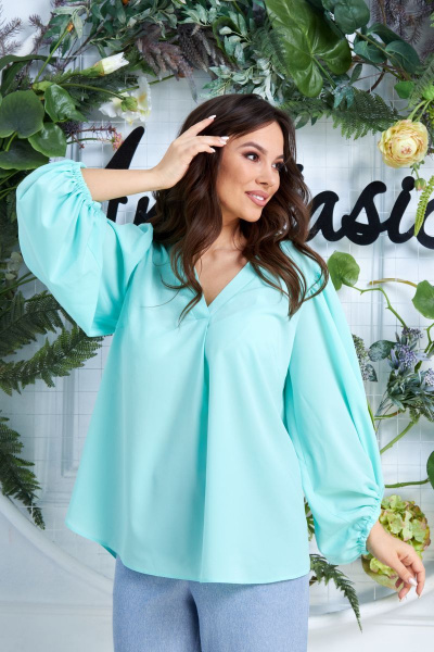 Блуза Anastasia 512 мята - фото 2