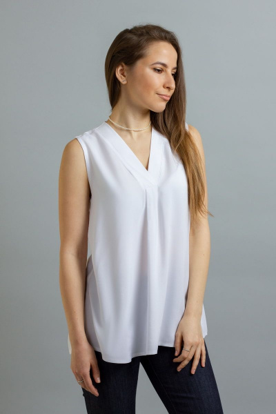 Блуза Mirolia 905 белый - фото 2