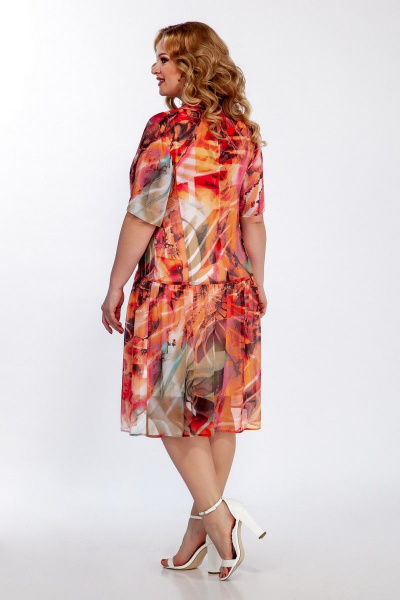 Платье LaKona 1304 мультиколор - фото 2
