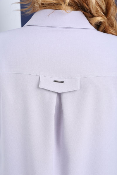 Блуза, брюки, жакет Tensi 308 светло-серый - фото 5