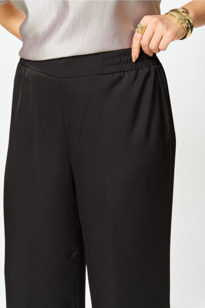 Блуза, брюки Bonna Image 1013/2 молочный-черный - фото 3