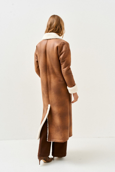 Пальто Mars design 1079 рыжий - фото 8