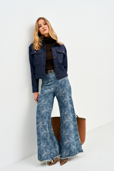 Брюки Mars design 1086 голубой - фото 7