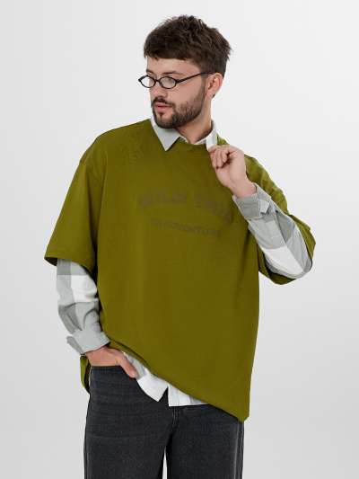 Футболка Mark Formelle 111892/25-5209П-0 травяной_печать_4_сл_на_пол_3D - фото 15