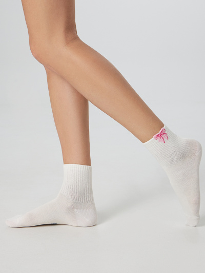 Носки Mark Formelle 279K-3127/25279K молочный_рис.3127 - фото 7