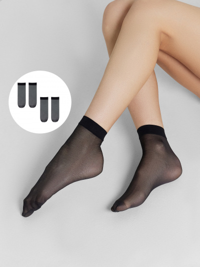 Носки Mark Formelle 293PA-2597/25293PA2 черный_2_000Н_Крашение_полиамид.изделий_(носки) - фото 6