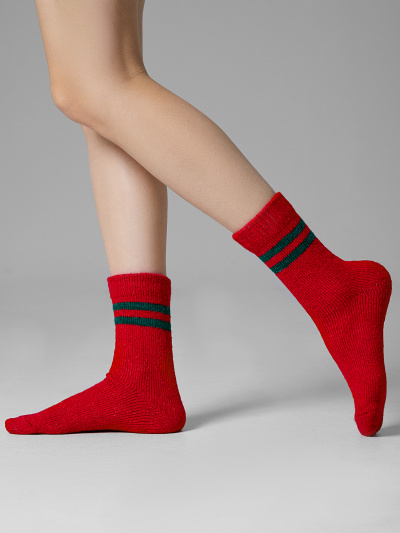 Носки Mark Formelle 394K-3353/25394K я.красный_рис.3353 - фото 7