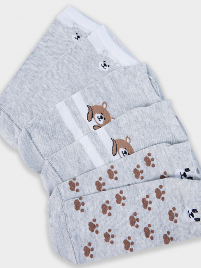 Носки Mark Formelle 406A-3178/B3-253406A св.серый_меланж_3_рис.3178 - фото 10