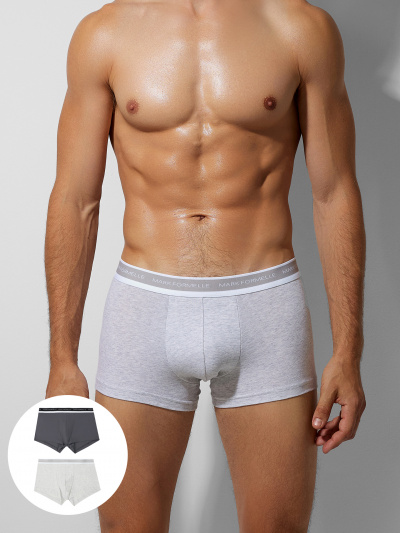 Трусы Mark Formelle 411124-2/25-5129ПК-5 св.серый_меланж_графит - фото 6