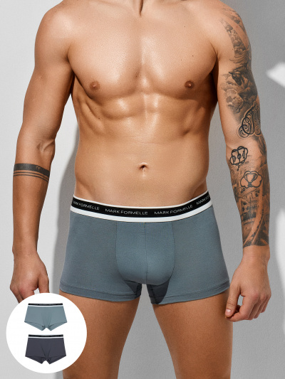 Трусы Mark Formelle 411124-2/25-5130Ц-5 графит_бриз - фото 6