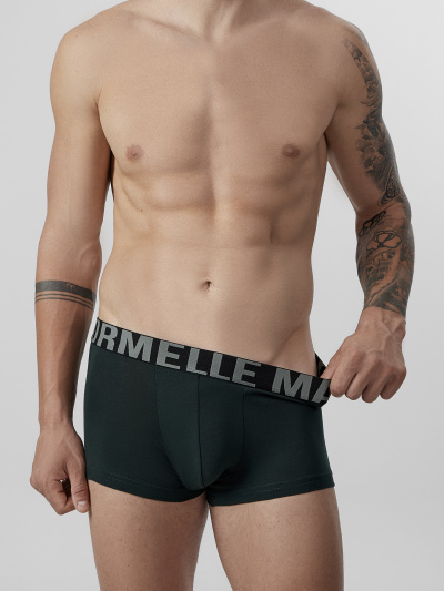 Трусы Mark Formelle 411124-2/25-5130Ц-5 зеленый_бархат_черный - фото 9