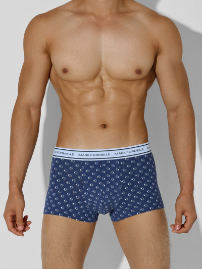 Трусы Mark Formelle 411124-3/25-5113П-5 узор_на_джинсовом_св.голубой_джинсовый - фото 7