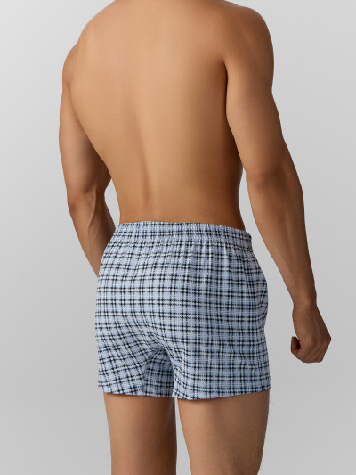 Трусы Mark Formelle 411152/25-4974П-0 клетка_на_серо_голубом - фото 9