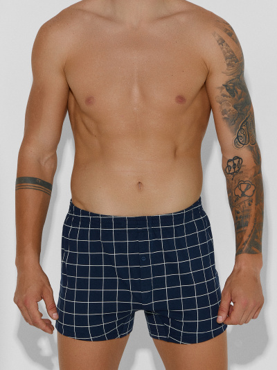 Трусы Mark Formelle 411152/25-4974П-0 клетка_на_т.синем2 - фото 6