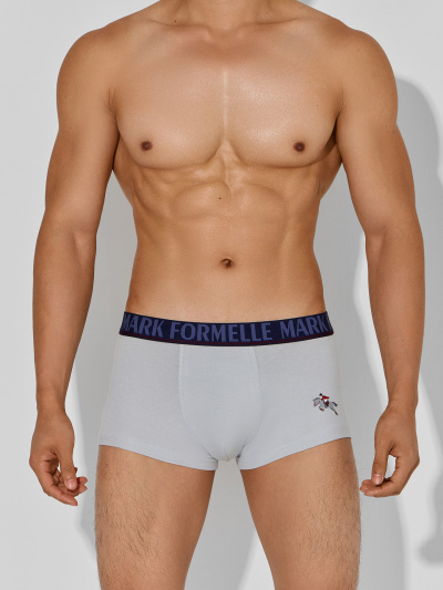 Трусы Mark Formelle 411188-2/25-5144П-5 св.серый_лошади_на_т.синем_2_сл_1тр_на_ЛВ_дет_пер - фото 8