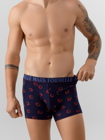 Трусы Mark Formelle 411221/25-4995П-5 огненные_лошади_на_т.синем - фото 7
