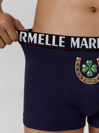 Трусы Mark Formelle 411228/25-5074П-5 т.синий_печать2_3_сл_печать_на_планке - фото 9