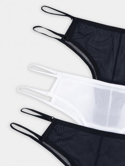 Трусы Mark Formelle 412438-3/25-22-37938Б-16 черный_белый_черный - фото 6