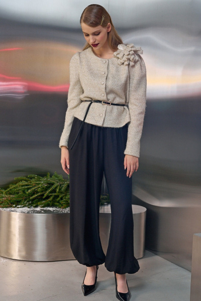 Брошь, жакет Lokka 1765 шампань - фото 3