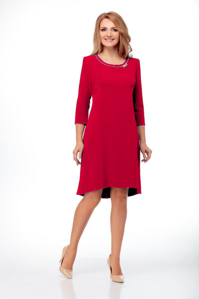 Платье Мишель стиль 821 красный - фото 1