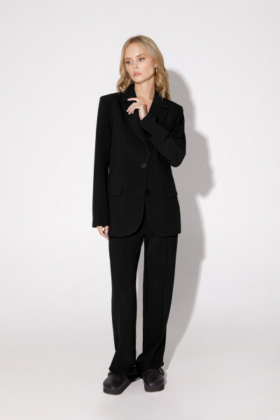 Брюки, жакет PiRS 4955 черный - фото 1