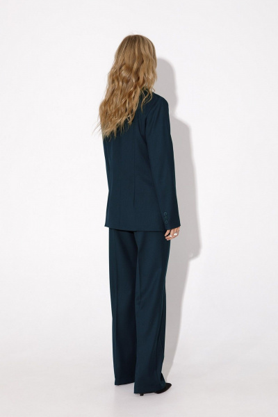 Брюки, жакет, жилет PiRS 4956 темно-еловый - фото 4