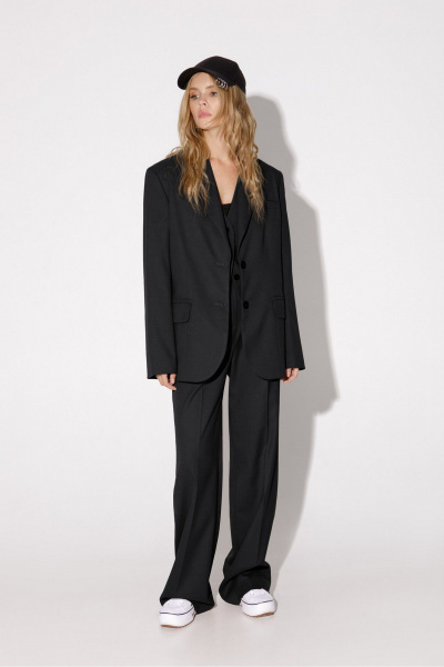 Брюки, жакет, жилет PiRS 5000 черный - фото 9