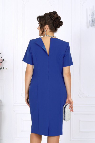 Жакет, платье Ninele 6085 василек - фото 4