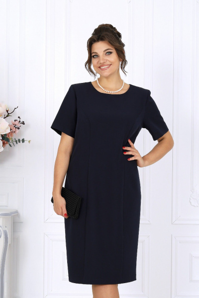 Жакет, платье Ninele 6085 синий - фото 9