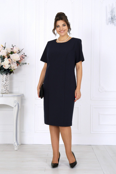 Жакет, платье Ninele 6085 синий - фото 3