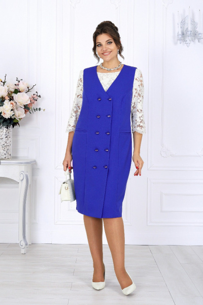 Сарафан Ninele 7443 василек - фото 1