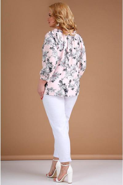Блуза Таир-Гранд 62167-1 розовый - фото 6