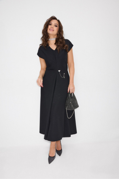 Платье ElPaiz 1300 черный - фото 3