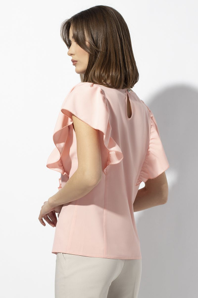 Блуза VIZAVI 645 розовый - фото 5