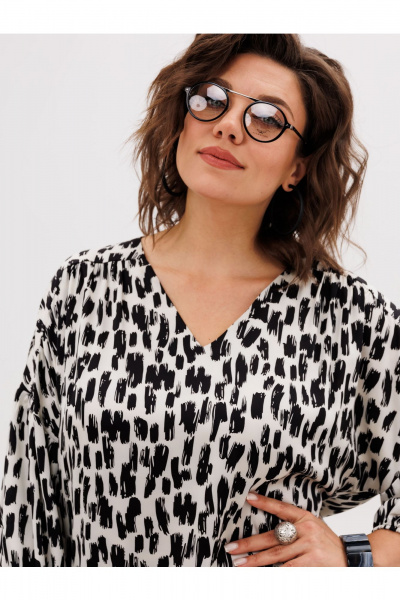 Блуза Anelli 1676.1 сафари_шелк - фото 8