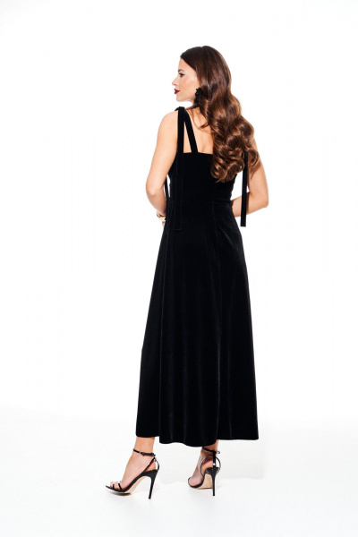 Платье ELLETTO LIFE 1110 черный - фото 11