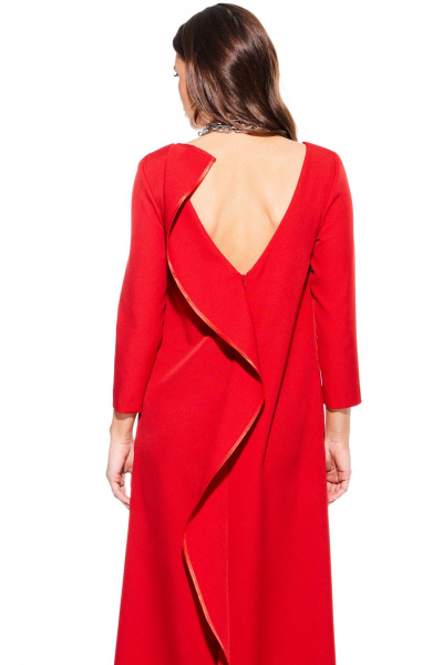 Платье ELLETTO LIFE 1117 красный - фото 8