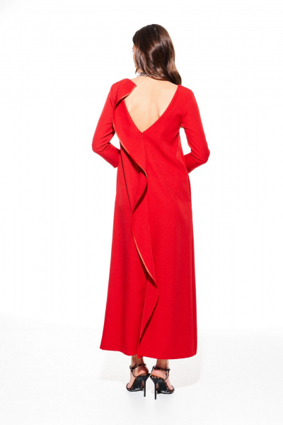 Платье ELLETTO LIFE 1117 красный - фото 7
