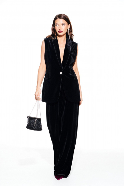 Брюки ELLETTO LIFE 2367 черный - фото 2