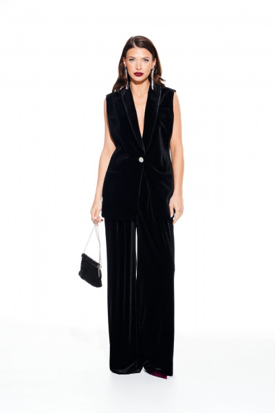 Брюки ELLETTO LIFE 2367 черный - фото 1