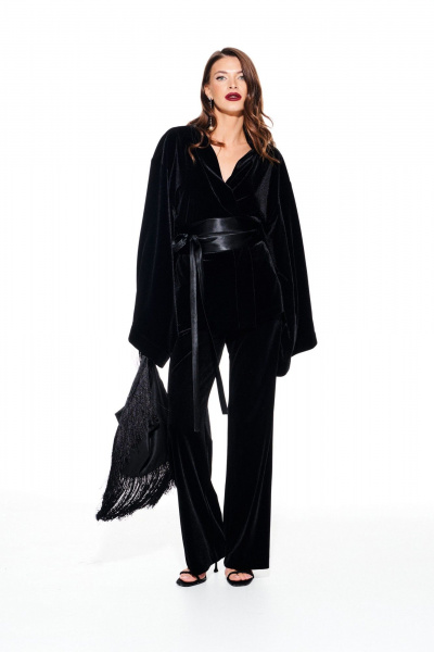 Брюки ELLETTO LIFE 2369 черный - фото 1