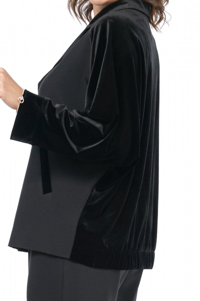 Брюки, жакет Alani Collection 2466 черный - фото 11