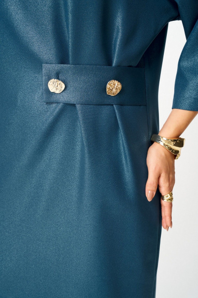 Платье Koketka i K 1519-1 бирюзовый - фото 8