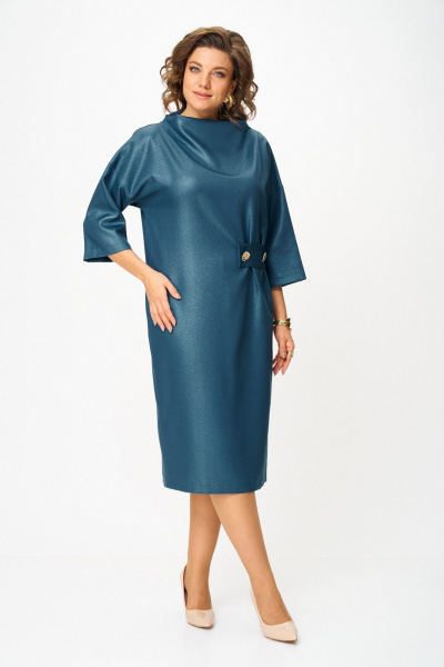 Платье Koketka i K 1519-1 бирюзовый - фото 5