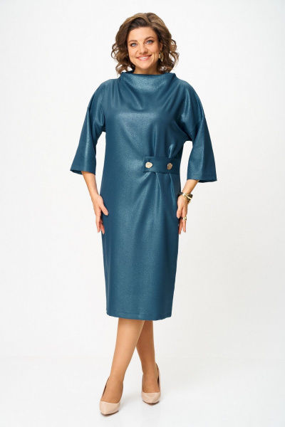 Платье Koketka i K 1519-1 бирюзовый - фото 1