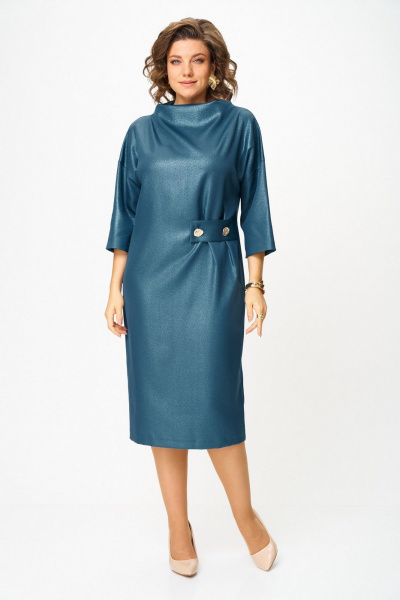 Платье Koketka i K 1519-1 бирюзовый - фото 2