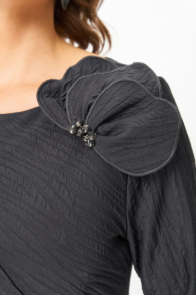 Платье Koketka i K 1523 серый - фото 12