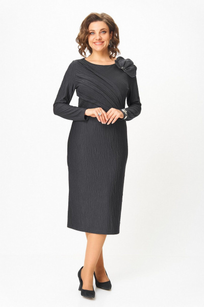 Платье Koketka i K 1523 серый - фото 3