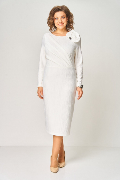 Платье Koketka i K 1523-1 белый - фото 7